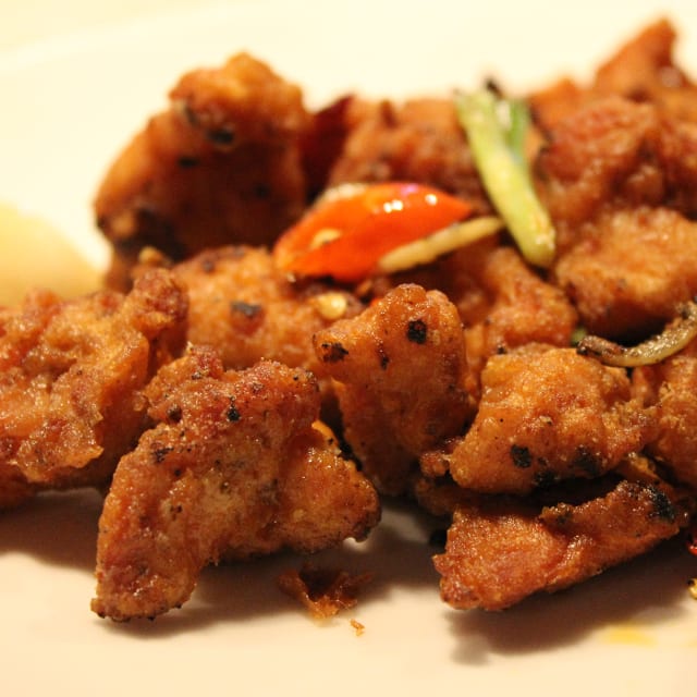 Spicy Chicken Entree.