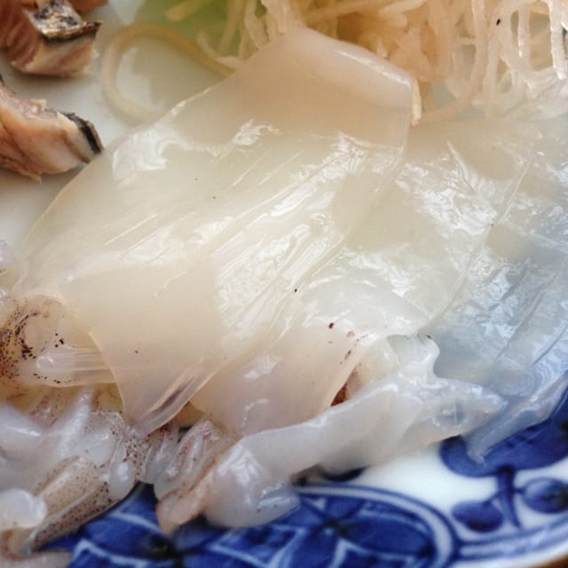 Ika Sashimi.