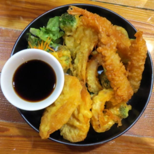 Shrimp & Vegetable Tempura.