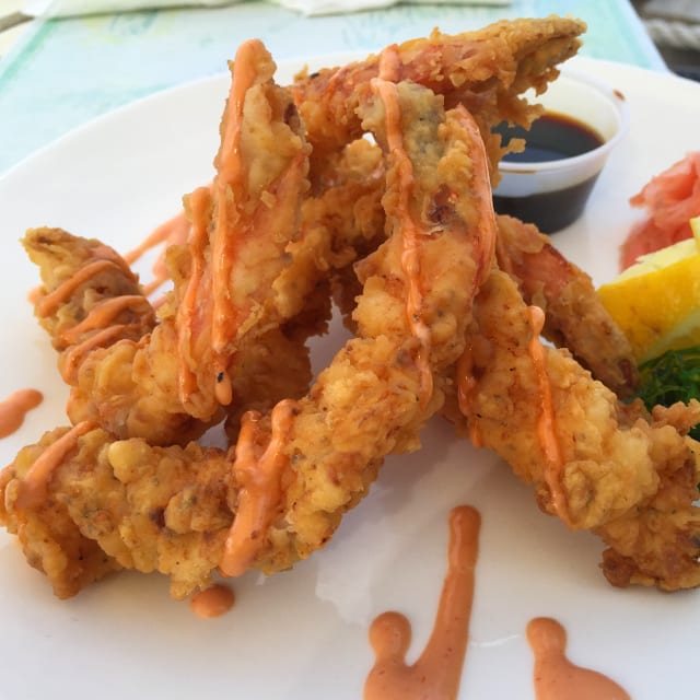 Shrimp Tempura.