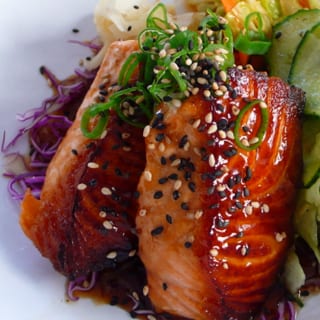 (L)Salmon Teriyaki
