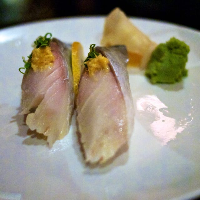 Shiro Maguro Nigiri.