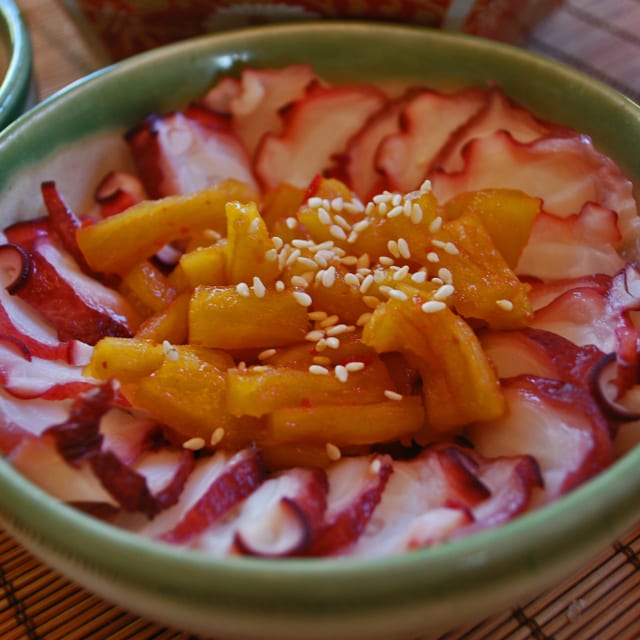 Tako Sashimi.