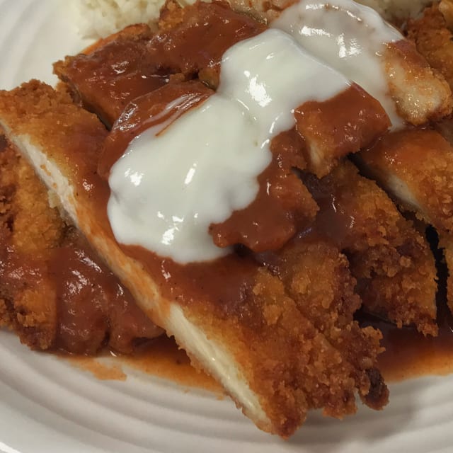 Chicken Cutlet Entree.