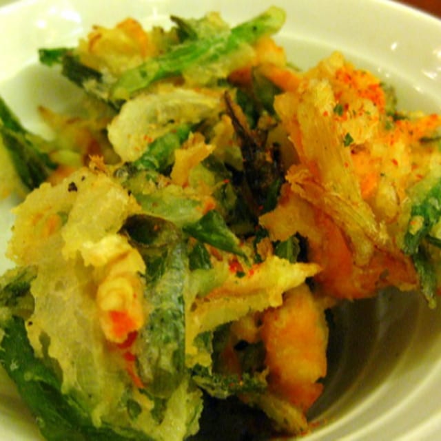 Vegetable Tempura.