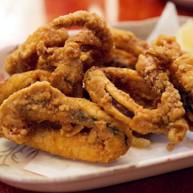 Calamari Tempura.