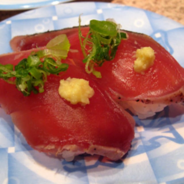 Tuna Tataki Nigiri.