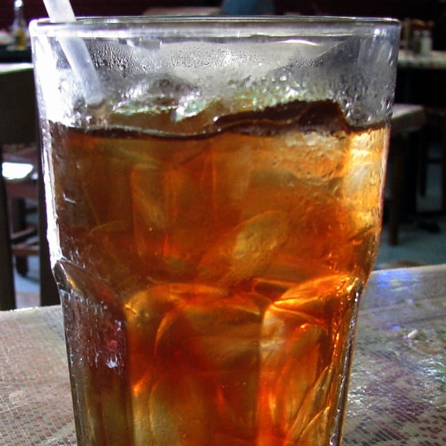 Unsweetened Iced Tea.